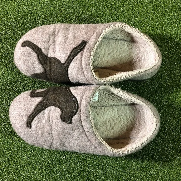 LL Bean Daybreak Scuffs Wool Lined Slippers Women’s 9 - Picture 5 of 6